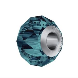 🆕Swarovski Two Becharmed Briolette Charm - Indicolite